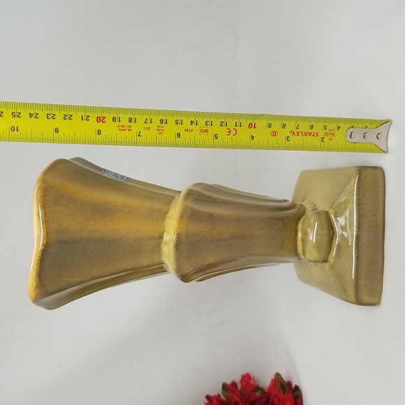 Gonder Pottery Cornucopia Vase Planter - Picture 8 of 15